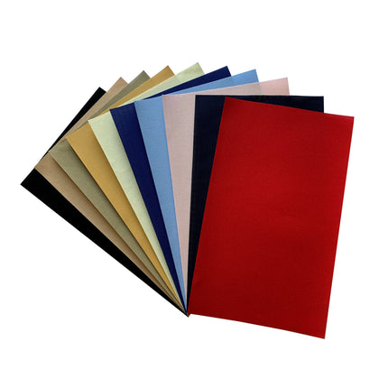 Value Pack 11CT Aida Cloth, Pre-Cut in 10 Assorted Color, 11.8″ x 19.6″