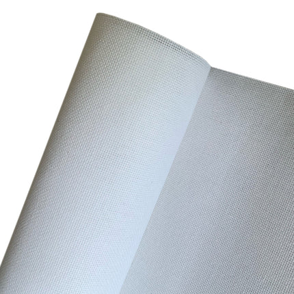 22 Count Hardanger Cross Stitch Fabric, Slightly Stiff in White