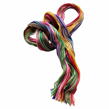 1 Meter Length Cotton Embroidery Floss Pack, 100 Vibrant Colors for Cross Stitch and Embroidery