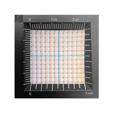 12 Count Easy Count Aida Cross Stitch Fabric with washable Grid Lines, 11.8 x 11.8 Inch Squares, Set of 5 Pieces