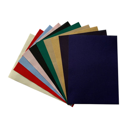 Value Pack 14CT Aida Cloth, Pre-Cut in 10 Assorted Color, 9.5″ x 13.7″