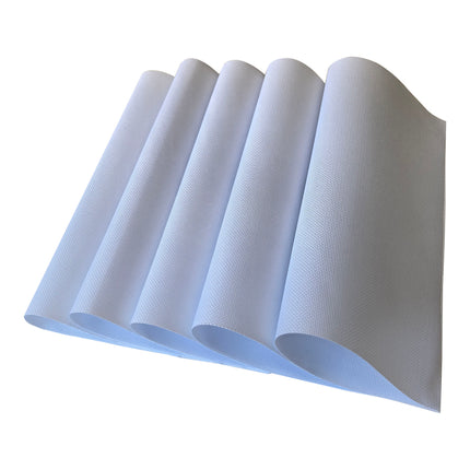 20 Count White Aida Cross Stitch Fabric, 11.8"x11.8" Squares, Pack of 5 Pieces