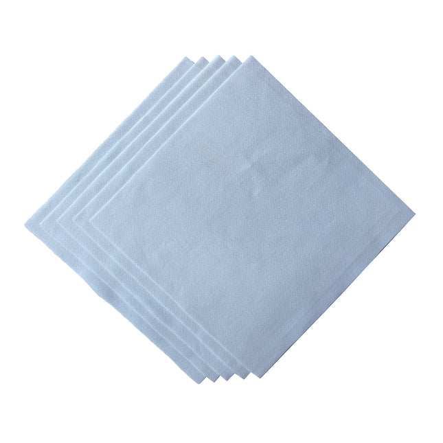 22 Count Hardanger Cross Stitch Fabric – White Embroidery Cloth for Needlepoint & Pulled Thread Work, 11.8"x11.8" Squares, Pack of 5 Pieces