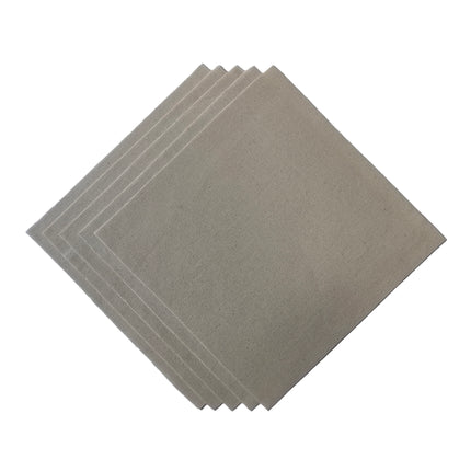 32CT Evenweave Cross Stitch Fabric – ECRU Natural Embroidery Cloth for Needlepoint & Handcraft, 11.8"x11.8" Squares, Pack of 5 Pieces