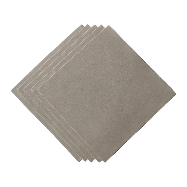 36CT Evenweave Cross Stitch Fabric – ECRU Natural Embroidery Cloth for Needlepoint & Handcraft, 11.8"x11.8" Squares, Pack of 5 Pieces