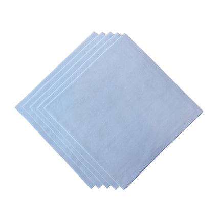 36CT Evenweave Cross Stitch Fabric – White Embroidery Cloth for Needlepoint, 11.8"x11.8" Squares, Pack of 5 Pieces
