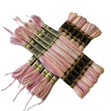 Variegated Thread, 8.7-Yard, Pack of 12 Skeins, Whispering Wind