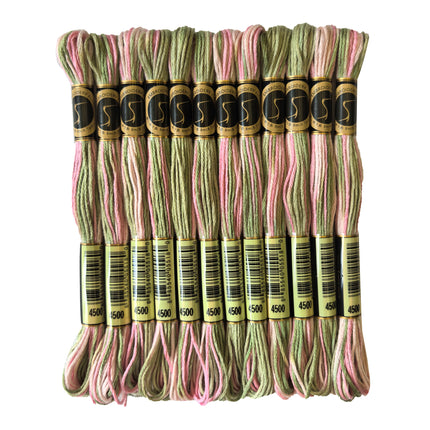 Pack of variegated embroidery thread columbine gardens