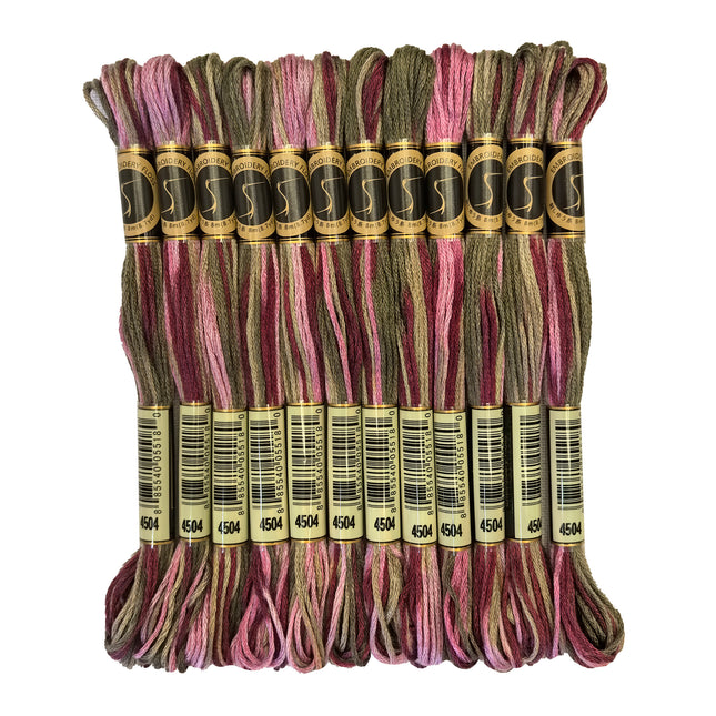 Variegated Thread, 8.7-Yard, Pack of 12 Skeins, Hydrangea