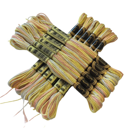 Variegated Thread, 8.7-Yard, Pack of 12 Skeins, Frosted Countryside