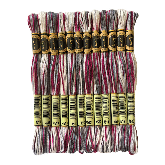 Variegated Thread, 8.7-Yard, Pack of 12 Skeins, London