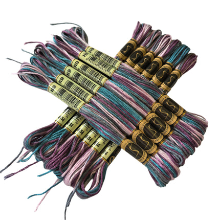 Variegated Thread, 8.7-Yard, Pack of 12 Skeins,Venice