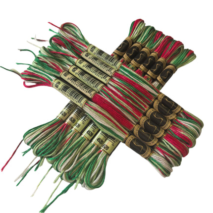 Set of colorful lanyards with metal clasps on a light background