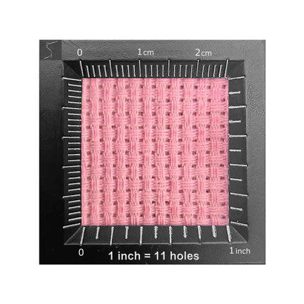 11 Count Aida Cloth – Classic Rose Pink