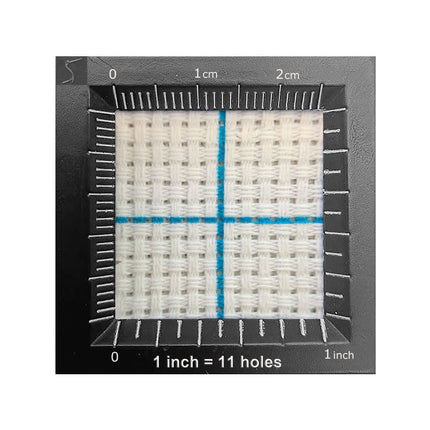 11 Count Easy Count Aida Cross Stitch Fabric with Washable Grid
