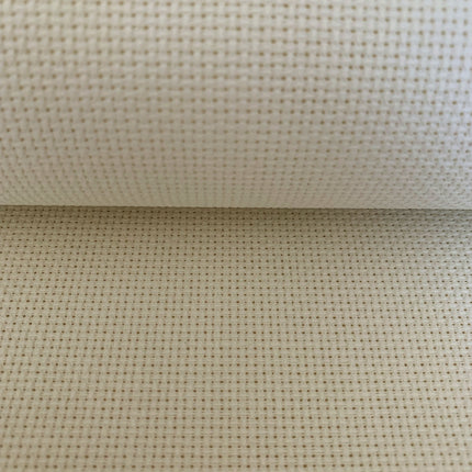 14 Count Aida Fabric Cross Stitch Cloth, Cream Color