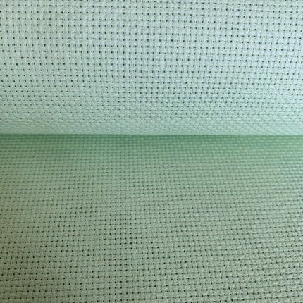 14 Count Aida Fabric Cross Stitch Cloth, Light Green