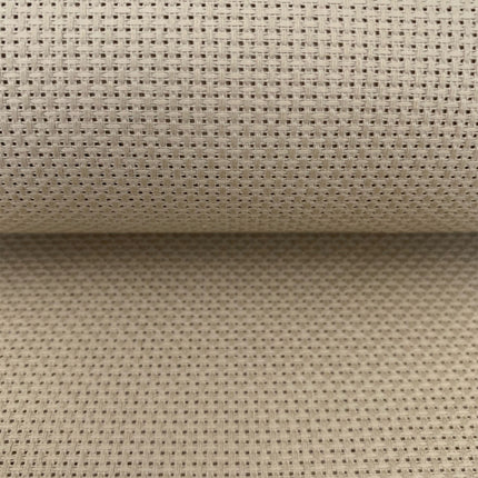 14 Count Aida Fabric Cross Stitch Cloth, Summer Khaki