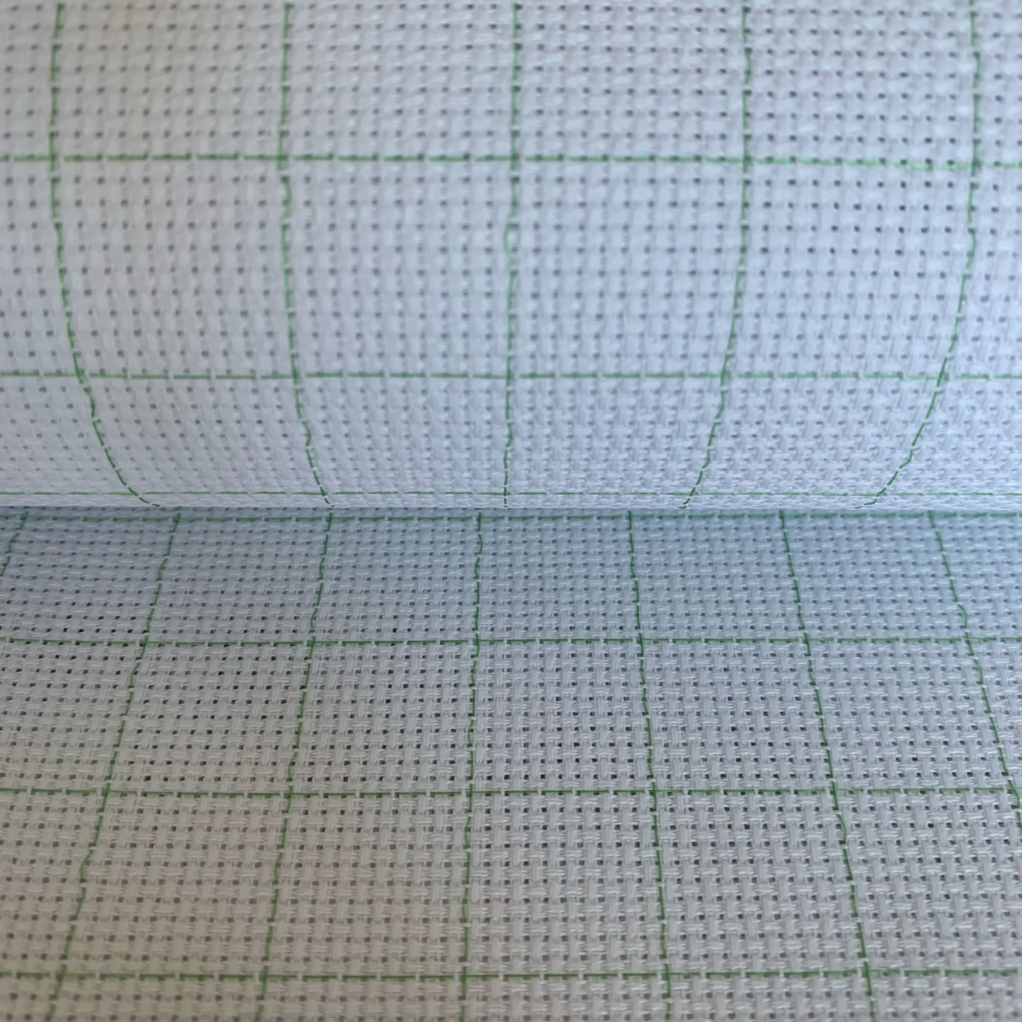 14CT Easy Count Aida Cloth with Built-In Grid Lines Cross Stitch Fabri ...