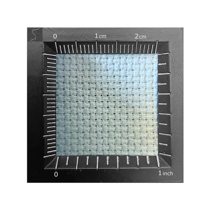 16 Count Aida Fabric Cross Stitch Cloth, Light Blue