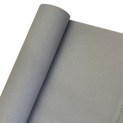 18 Count Aida Cross Stitch Fabric — Silver Mist Grey