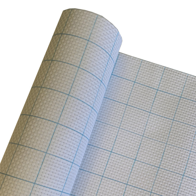 6CT Easy Count Aida with Washable Grid Lines, White