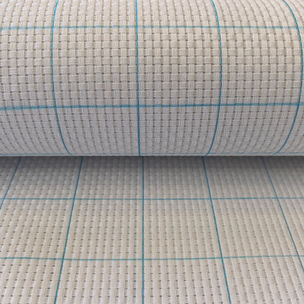6CT Easy Count Aida with Washable Grid Lines, White