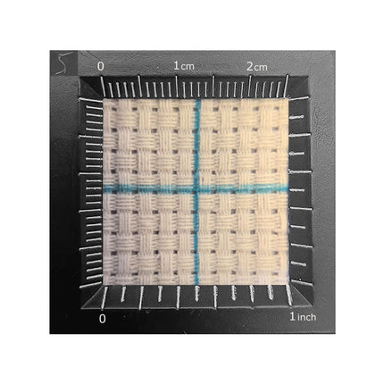 9CT Easy Count White Aida Cotton Fabric with Washable Grid Lines, Ideal for Cross Stitch