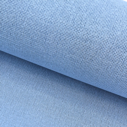 25 Count Cotton Evenweave Cross Stitch Fabric – Soft Sky Blue