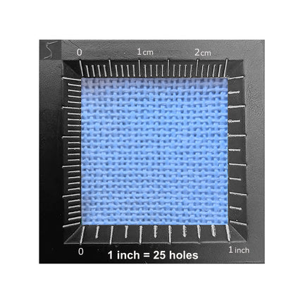 25 Count Cotton Evenweave Cross Stitch Fabric – Soft Sky Blue
