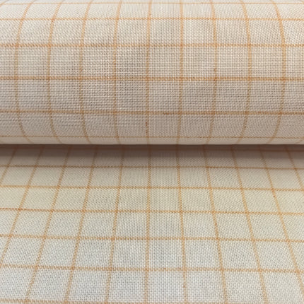 32 Count Easy Count Evenweave Fabric – White with Orange Water-Soluble Grid