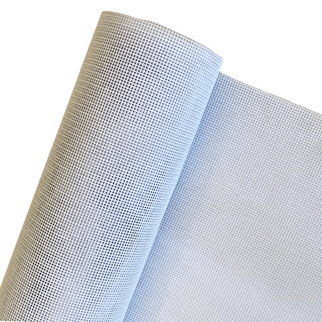 11CT Mono Interlock Canvas, White