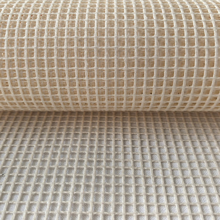 4CT Rug Canvas Meshwork Fabric, ECRU