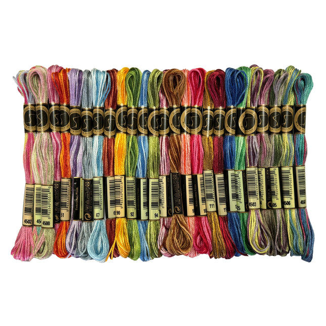 26 Color Variations Embroidery Floss Pack Cross Stitch Threads