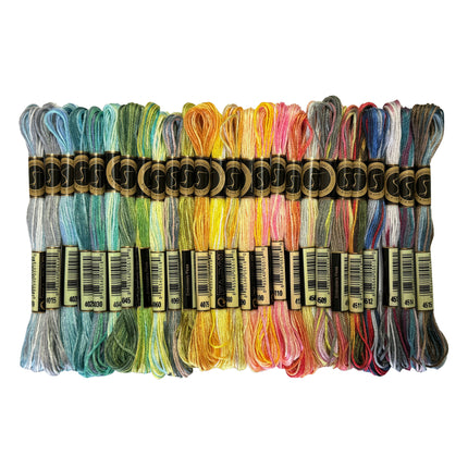 26 Color Variations Embroidery Floss Pack Cross Stitch Threads