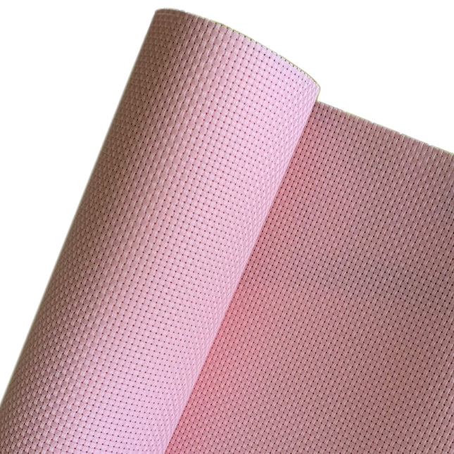 9 Count Aida Fabric Cross Stitch Cloth, Pink